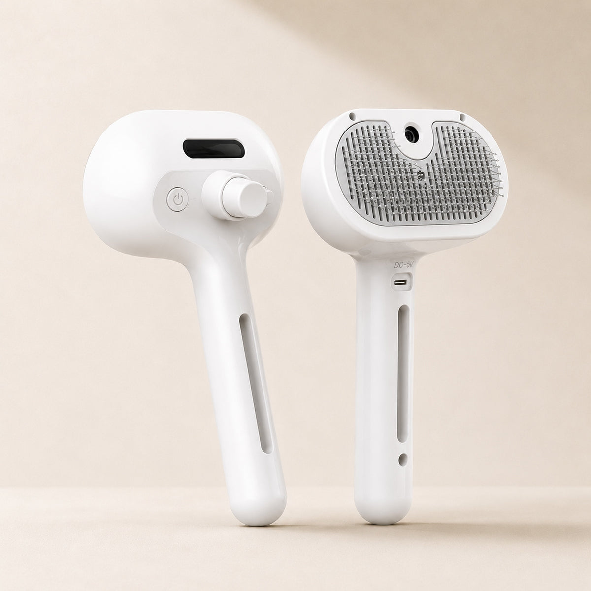 CuraManto™ — Spazzola 3 in 1 con Nebulizzatore